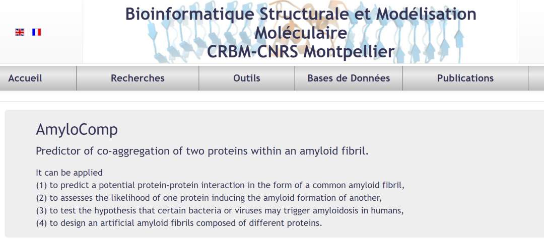 预测淀粉样蛋白共聚集的生物信息学工具(图3) 预测淀粉样蛋白共聚集的生物信息学工具(图3)