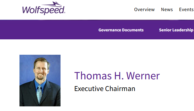 碳化硅芯片巨头Wolfspeed CEO辞职 业绩下滑股价暴跌85%(图3)