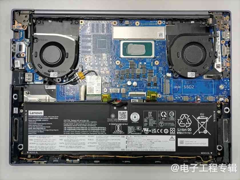 联想ThinkBook 14 G6+ IMH深度拆解，Core Ultra 5 125H处理器架构解析(图7)