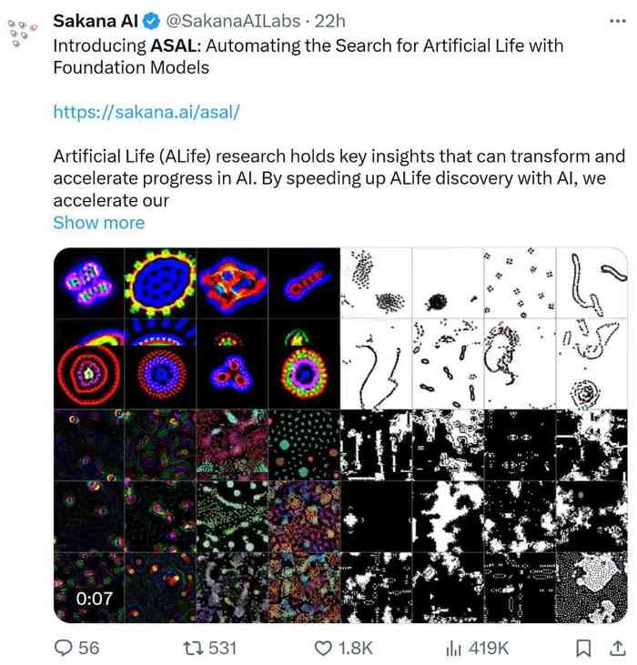 AI新算法突破人工生命研究边界(图1)