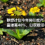 联想计划今年将印度产量提高40%，以获取印度补贴机会（图3）