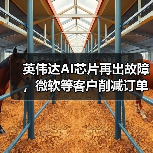 英伟达AI芯片再出故障，微软等客户削减订单，股价一度重挫近5%（图1）
