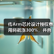 传Arm芯片设计授权费用将调涨300%，并自主研发芯片（图2）