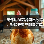 英伟达AI芯片再出故障，微软等客户削减订单，股价一度重挫近5%（图4）