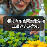 哪吒汽车官网突发崩溃,正遭遇连环危机(图1) 哪吒汽车官网突发崩溃,正遭遇连环危机(图1)