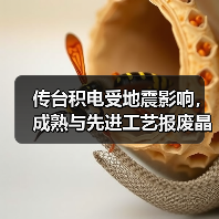 传台积电受地震影响，成熟与先进工艺报废晶圆合计高达6万片（图3）
