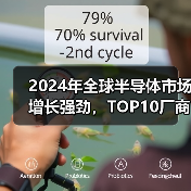 2024年全球半导体市场增长强劲，TOP10厂商排名公布（图4）