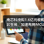 南芯科技拟1.6亿元收购昇生微，加速布局MCU芯片业务（图1）