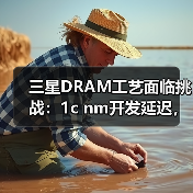 三星DRAM工艺面临挑战：1c nm开发延迟，1b nm重新设计（图4）