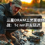 三星DRAM工艺面临挑战：1c nm开发延迟，1b nm重新设计（图1）