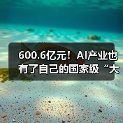 600.6亿元！AI产业也有了自己的国家级“大基金”（图4）