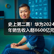 史上第二高！华为2024年销售收入超8600亿元（图3）
