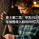 史上第二高！华为2024年销售收入超8600亿元（图4）