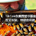 TikTok在美国暂停服务后又恢复，特朗普将颁布行政命令（图3）