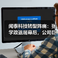 闻泰科技转型阵痛：张学政退居幕后，公司巨亏30亿（图3）