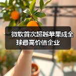 微软首次超越苹果成全球最高价值企业（图1）