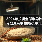 2024年投资全球半导体设备总额缩减95亿美元，降至1233亿美元（图4）