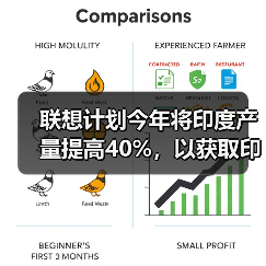 联想计划今年将印度产量提高40%，以获取印度补贴机会（图1）