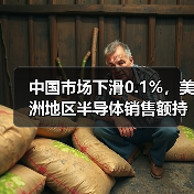 中国市场下滑0.1%，美洲地区半导体销售额持续增长（图2）
