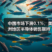 中国市场下滑0.1%，美洲地区半导体销售额持续增长（图4）