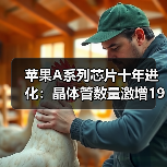 苹果A系列芯片十年进化：晶体管数量激增19倍，晶圆成本跃升300%（图3）