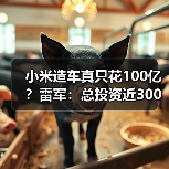 小米造车真只花100亿?雷军:总投资近300亿真相曝光(图1) 小米造车真只花100亿?雷军:总投资近300亿真相曝光(图1)