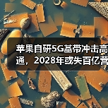 苹果自研5G基带冲击高通,2028年或失百亿营收?(图1) 苹果自研5G基带冲击高通,2028年或失百亿营收?(图1)