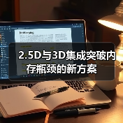 2.5D与3D集成突破内存瓶颈的新方案(图4) 2.5D与3D集成突破内存瓶颈的新方案(图4)