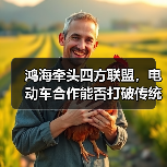 鸿海牵头四方联盟,电动车合作能否打破传统车企困局?(图1) 鸿海牵头四方联盟,电动车合作能否打破传统车企困局?(图1)