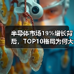 半导体市场19%增长背后，TOP10格局为何大洗牌？（图1）