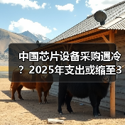 中国芯片设备采购遇冷？2025年支出或缩至380亿美元（图2）
