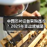 中国芯片设备采购遇冷？2025年支出或缩至380亿美元（图1）
