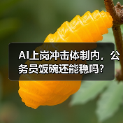 AI上岗冲击体制内,公务员饭碗还能稳吗?(图2) AI上岗冲击体制内,公务员饭碗还能稳吗?(图2)