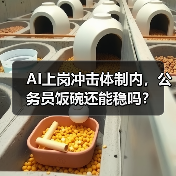 AI上岗冲击体制内,公务员饭碗还能稳吗?(图3) AI上岗冲击体制内,公务员饭碗还能稳吗?(图3)