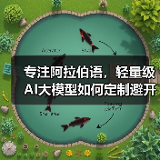专注阿拉伯语，轻量级AI大模型如何定制避开行业竞争？（图2）