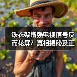 铁衣架增强电视信号反而花屏?真相揭秘及正确方法(图3) 铁衣架增强电视信号反而花屏?真相揭秘及正确方法(图3)