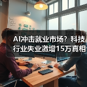 AI冲击就业市场?科技行业失业激增15万真相曝光(图3) AI冲击就业市场?科技行业失业激增15万真相曝光(图3)