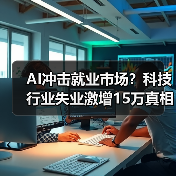 AI冲击就业市场?科技行业失业激增15万真相曝光(图4) AI冲击就业市场?科技行业失业激增15万真相曝光(图4)