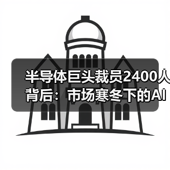 半导体巨头裁员2400人背后：市场寒冬下的AI突围战（图3）
