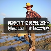 英特尔千亿美元投资计划再延期,市场需求成主因?(图1) 英特尔千亿美元投资计划再延期,市场需求成主因?(图1)