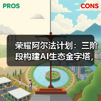 荣耀阿尔法计划:三阶段构建AI生态金字塔,如何开启智能新时代?(图1) 荣耀阿尔法计划:三阶段构建AI生态金字塔,如何开启智能新时代?(图1)
