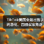 TikTok美国业务出售谈判激化，四组买家角逐？（图1）