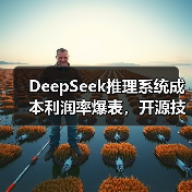 DeepSeek推理系统成本利润率爆表,开源技术如何颠覆AI行业?(图1) DeepSeek推理系统成本利润率爆表,开源技术如何颠覆AI行业?(图1)