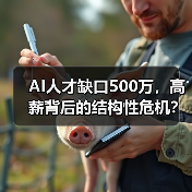 AI人才缺口500万,高薪背后的结构性危机?(图1) AI人才缺口500万,高薪背后的结构性危机?(图1)