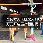全尺寸人形机器人19.9万元开启量产新时代(图2) 全尺寸人形机器人19.9万元开启量产新时代(图2)