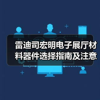 雷迪司宏明电子展厅材料器件选择指南及注意事项(图1) 雷迪司宏明电子展厅材料器件选择指南及注意事项(图1)