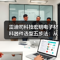 雷迪司科技宏明电子材料器件选型五步法:从需求到维护(图4) 雷迪司科技宏明电子材料器件选型五步法:从需求到维护(图4)