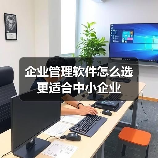 企业管理软件怎么选更适合中小企业
