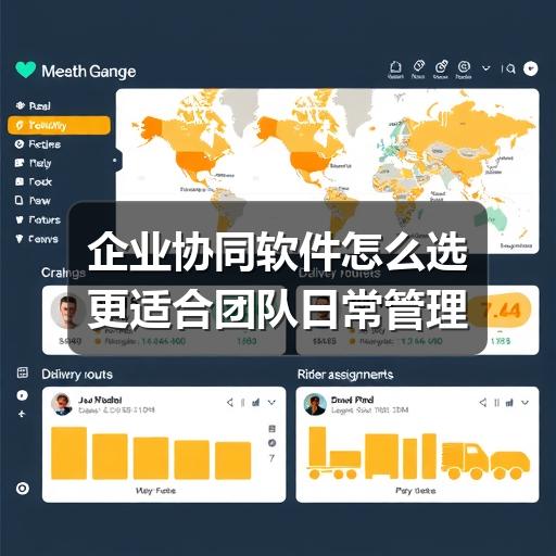 企业协同软件怎么选更适合团队日常管理(图2) 企业协同软件怎么选更适合团队日常管理