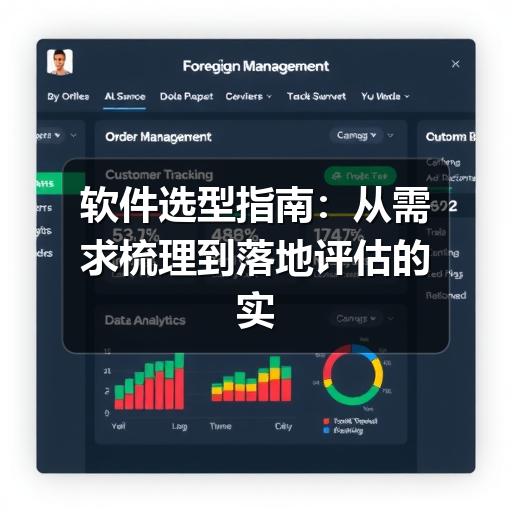 软件选型指南:从需求梳理到落地评估的实用方法(图3) 软件选型指南:从需求梳理到落地评估的实用方法